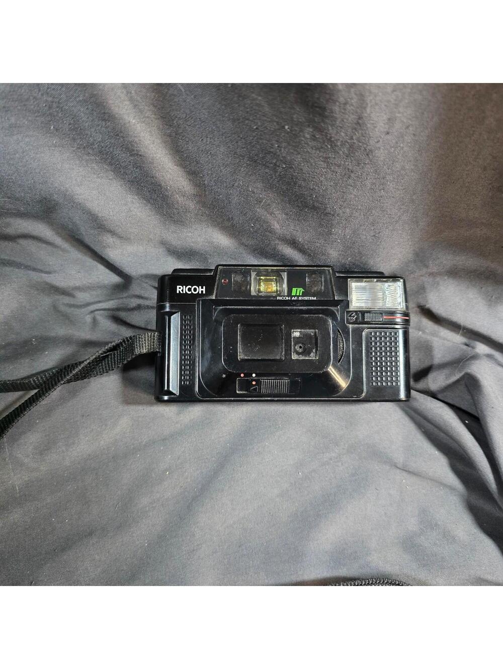 Ricoh FF-3 AF Black Point & Shoot 35mm Film Camera Tested